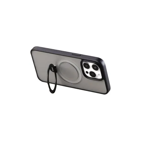 Joyroom JR-BP004 Magnetic Protective Case with Holder for iPhone 15 (Black)